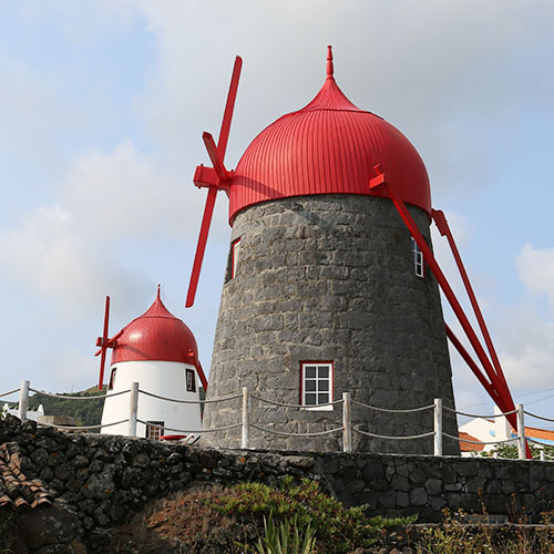 Moinho de pedra ilha Graciosa